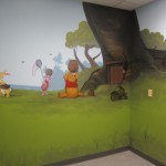 Pooh mural