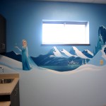 frozen mural