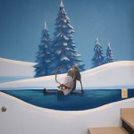 frozen mural