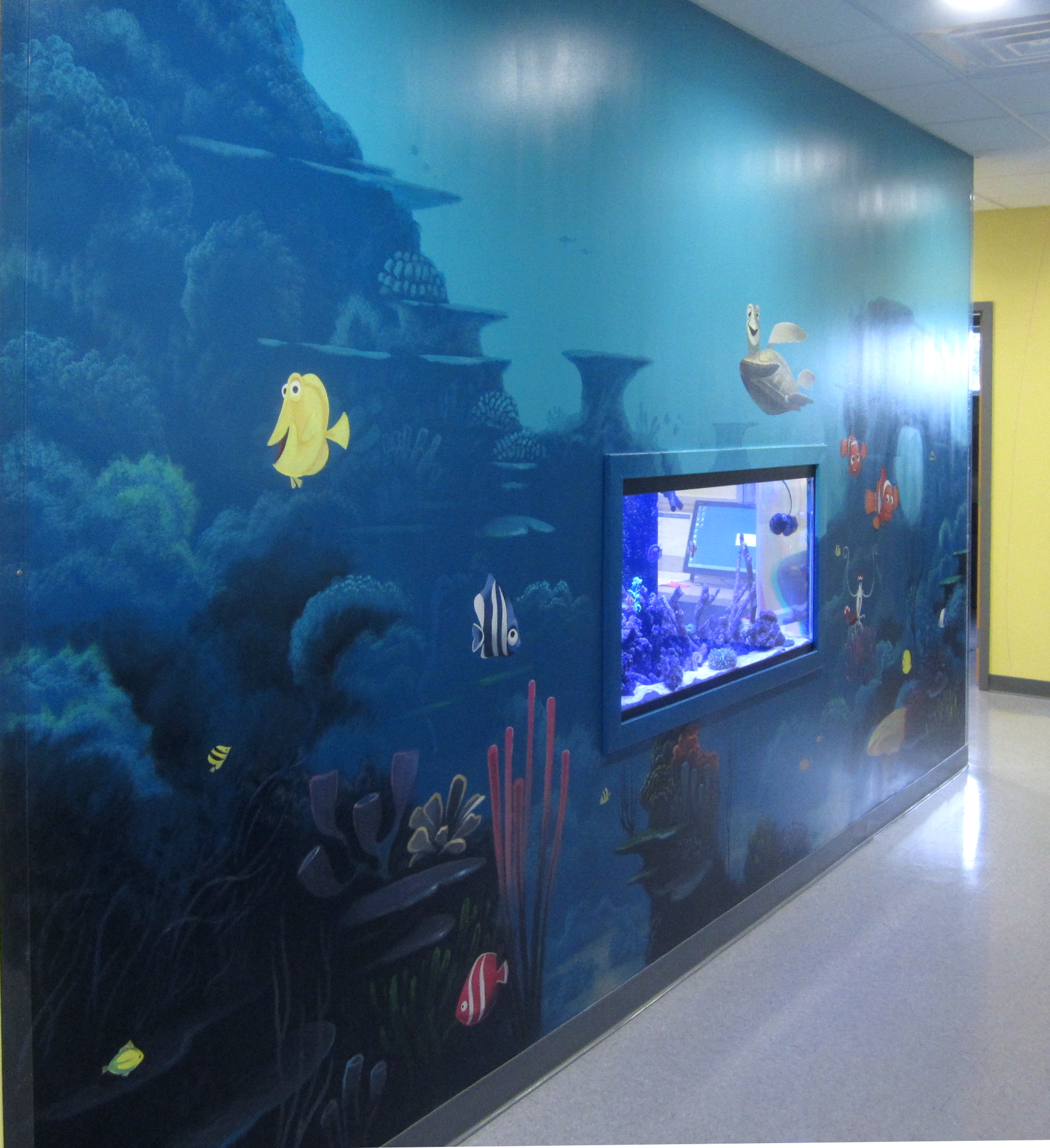 pediatrics ocean mural 8