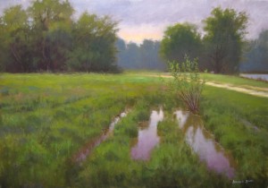 Kinston Offroad 18x24 plein air painting