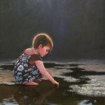 Children's portrait by North Carolin artist Jeremy Sams