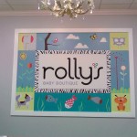 Rolly's children's store mural, Winston Salem, NC. A kids room mural by North Carolina artist, Jeremy Sams